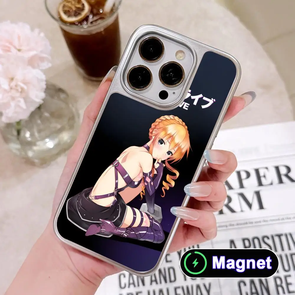 Date a Live Yamai Kaguya Phone Case for iPhone 17 16 15 14 13 12 11 Air Pro Max Plus Electroplated Silver Magnet Cover
Date a Live Yamai Kaguya Phone Case for iPhone 17 16 15 14 13 12 11 Air Pro Max Plus Electroplated Silver Magnet Cover