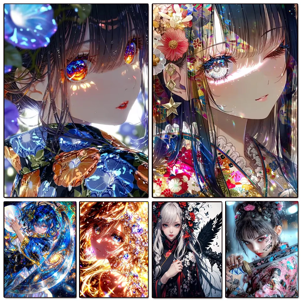 DIY Diamond Painting Art Kit Kimono Girl Full Square Round Mosaic Diamond Embroidery Japanese Anime Cross Stitch Home Wall Decor
DIY Diamond Painting Art Kit Kimono Girl Full Square Round Mosaic Diamond Embroidery Japanese Anime Cross Stitch Home Wall Decor