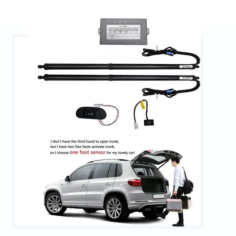 Autodragons Double poles Smart remote control Electric suction lock car power auto electric tailgate lift with foot sensor
Autodragons Double poles Smart remote control Electric suction lock car power auto electric tailgate lift with foot sensor
