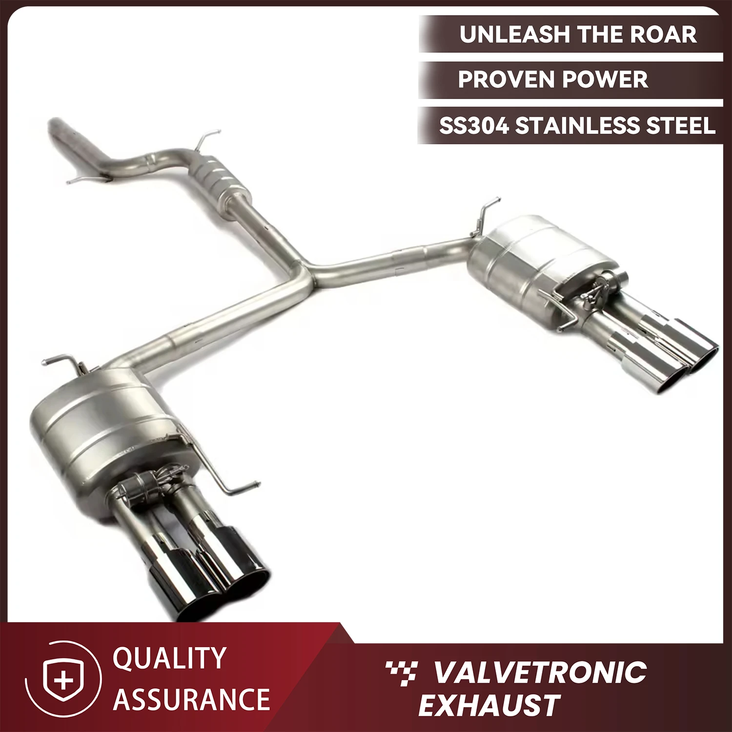 Sporty Exhaust Sound ECCF SUS304 Catback Exhaust for Audi A4 / A5 B8 / B9 2.0T (2016–2023) – Performance Upgrade
Sporty Exhaust Sound ECCF SUS304 Catback Exhaust for Audi A4 / A5 B8 / B9 2.0T (2016–2023) – Performance Upgrade