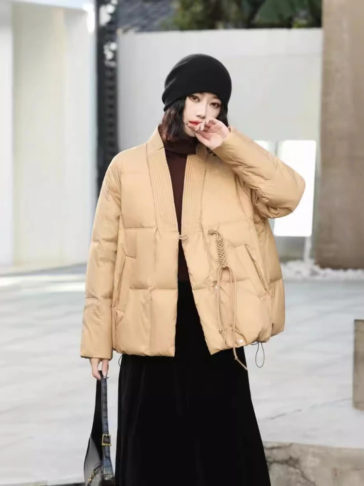 Разноцветный пуховик, женская мода Y2k, винтажные утепленные парки, осенне-зимние элегантные свободные 90, белое утиное пуховое пальто, верхняя одежда
Разноцветный пуховик, женская мода Y2k, винтажные утепленные парки, осенне-зимние элегантные свободные 90, белое утиное пуховое пальто, верхняя одежда