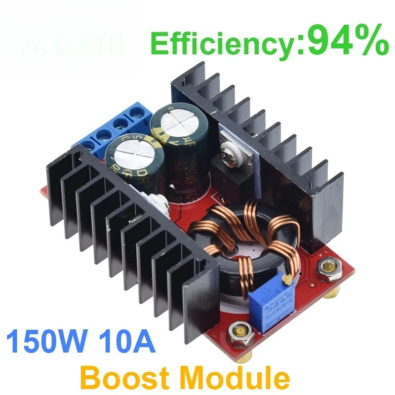 1/2/4PCS 150W DC-DC Boost Converter Step Up Power Supply Module 10-32V To 12-35V 10A Laptop Voltage Charge Board
1/2/4PCS 150W DC-DC Boost Converter Step Up Power Supply Module 10-32V To 12-35V 10A Laptop Voltage Charge Board