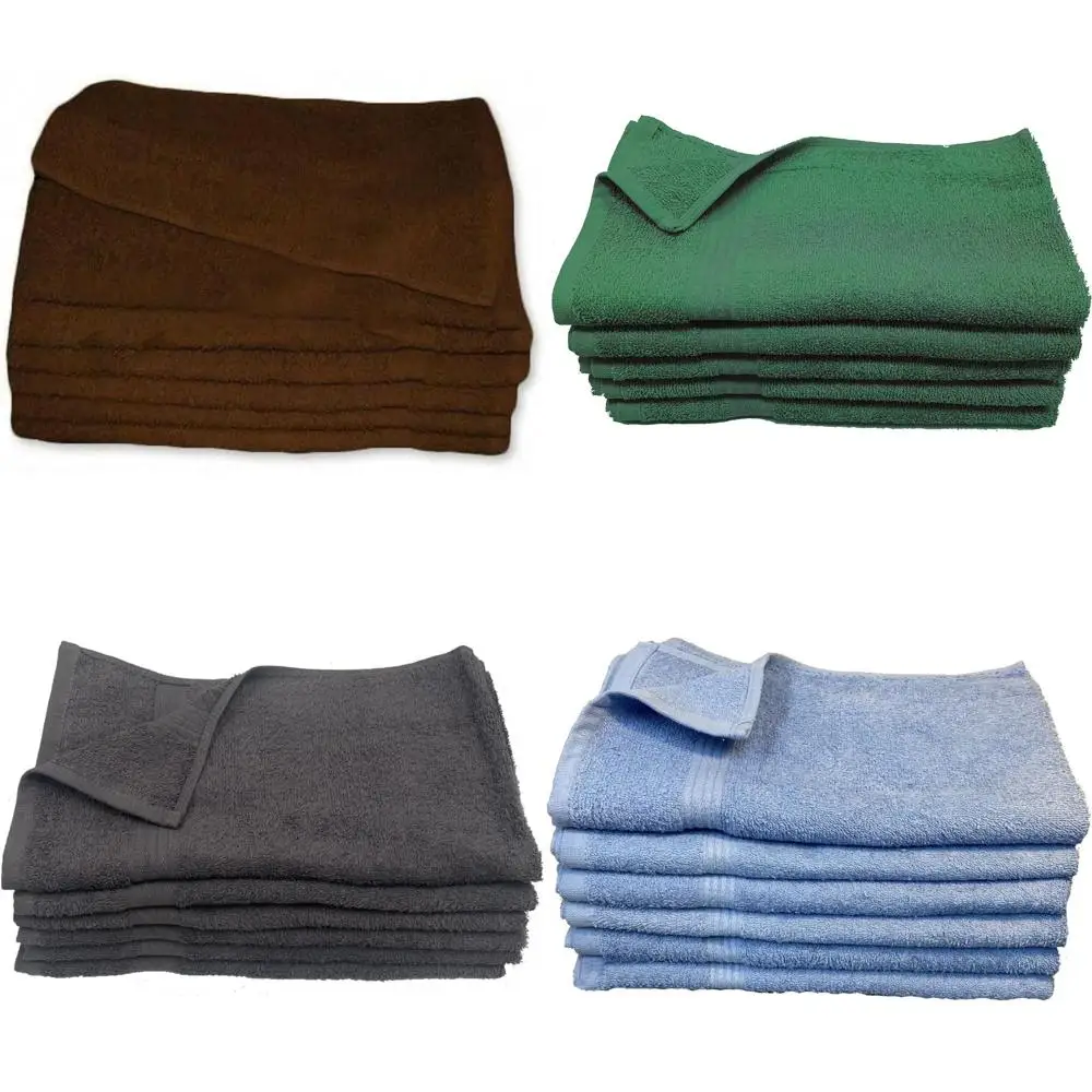 Cotton Salon Hand Towels 16x27, 60 Pack, Brown, High-Quality Towels for Salons
Cotton Salon Hand Towels 16x27, 60 Pack, Brown, High-Quality Towels for Salons