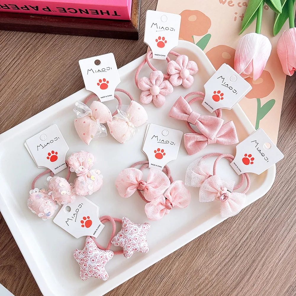 Pink Butterfly Hair Tie For Girls High-elasticity Rubber Band Fabric Hair Tie That Doesn't Damage Hair Hair Accessories
Pink Butterfly Hair Tie For Girls High-elasticity Rubber Band Fabric Hair Tie That Doesn't Damage Hair Hair Accessories