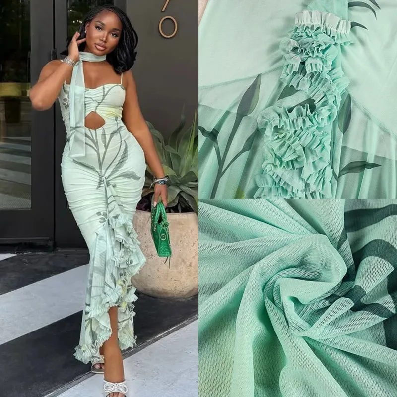 Floral Spaghetti Strap Maxi Dress For Women 2025 Sexy Bodycon Style With Hollow Out Design Ruffles And Scarf For Vacation Look
Floral Spaghetti Strap Maxi Dress For Women 2025 Sexy Bodycon Style With Hollow Out Design Ruffles And Scarf For Vacation Look