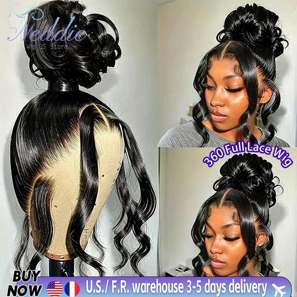 360 Full Invisible Strap Body Wave Wigs Human Hair 210 Density Natural Color Brazilian Human Hair 13x6 HD Lace Front Wigs For Women
360 Full Invisible Strap Body Wave Wigs Human Hair 210 Density Natural Color Brazilian Human Hair 13x6 HD Lace Front Wigs For Women