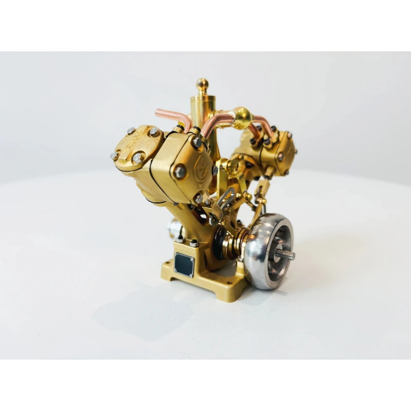 RW-V2 Steam Engine Model Mini Engine Double-Cylinder Steamboat Engine Small Air Pump
RW-V2 Steam Engine Model Mini Engine Double-Cylinder Steamboat Engine Small Air Pump