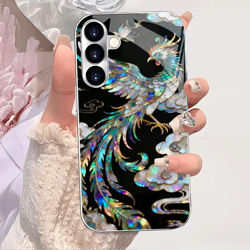 Luxury Oriental Phoenix cases s26 ultra case fashion phone Phone Case Glass for Samsung Galaxy S26 S25 S24 S23 S22 FE,Ultra,Plus
Luxury Oriental Phoenix cases s26 ultra case fashion phone Phone Case Glass for Samsung Galaxy S26 S25 S24 S23 S22 FE,Ultra,Plus
