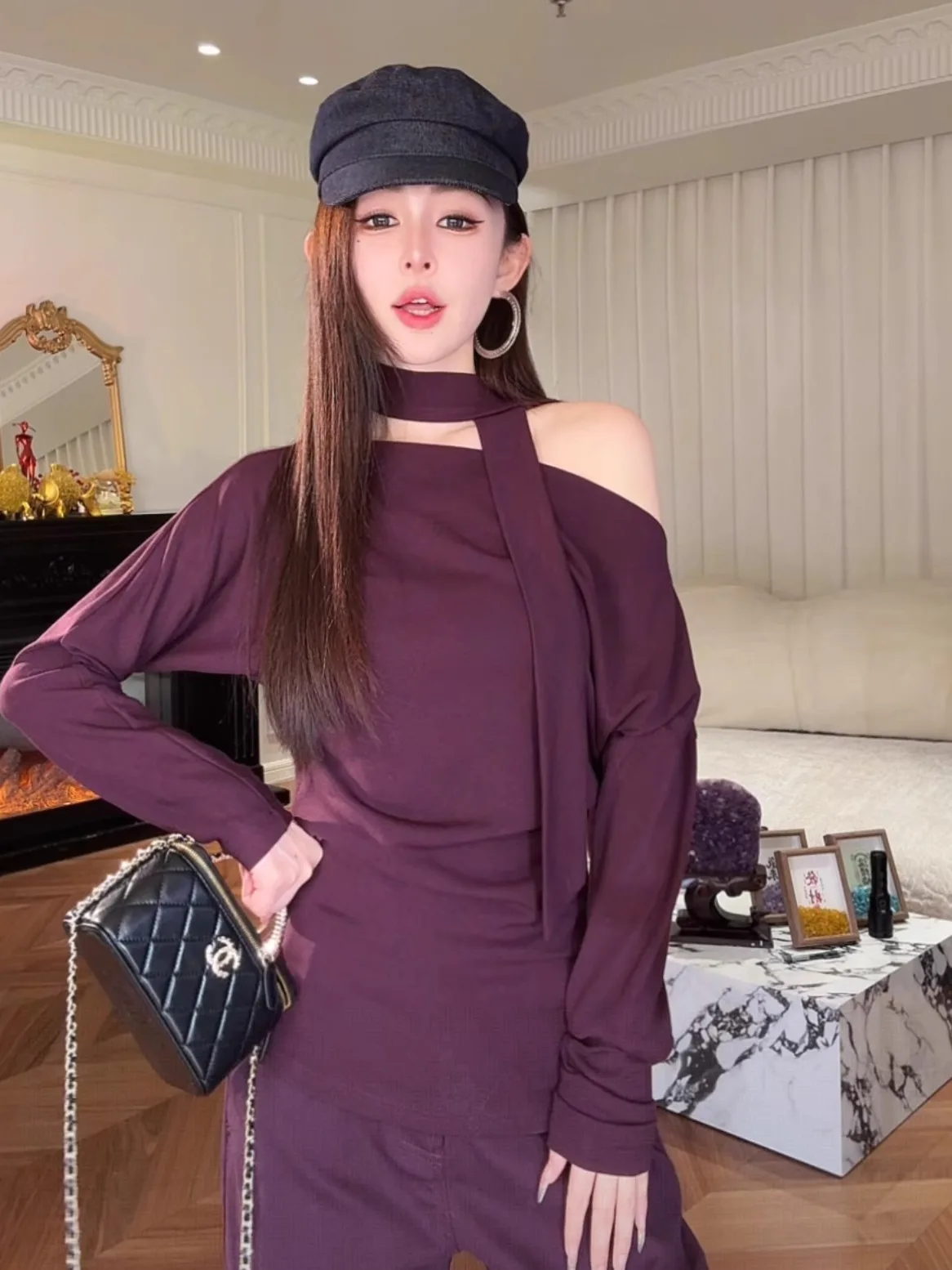 Женский топ Ele Long Sve с полосками и рюшами от Yuxiao Xiao: модный топ из смесового полиэстера, лиоцелла и спандекса
Женский топ Ele Long Sve с полосками и рюшами от Yuxiao Xiao: модный топ из смесового полиэстера, лиоцелла и спандекса