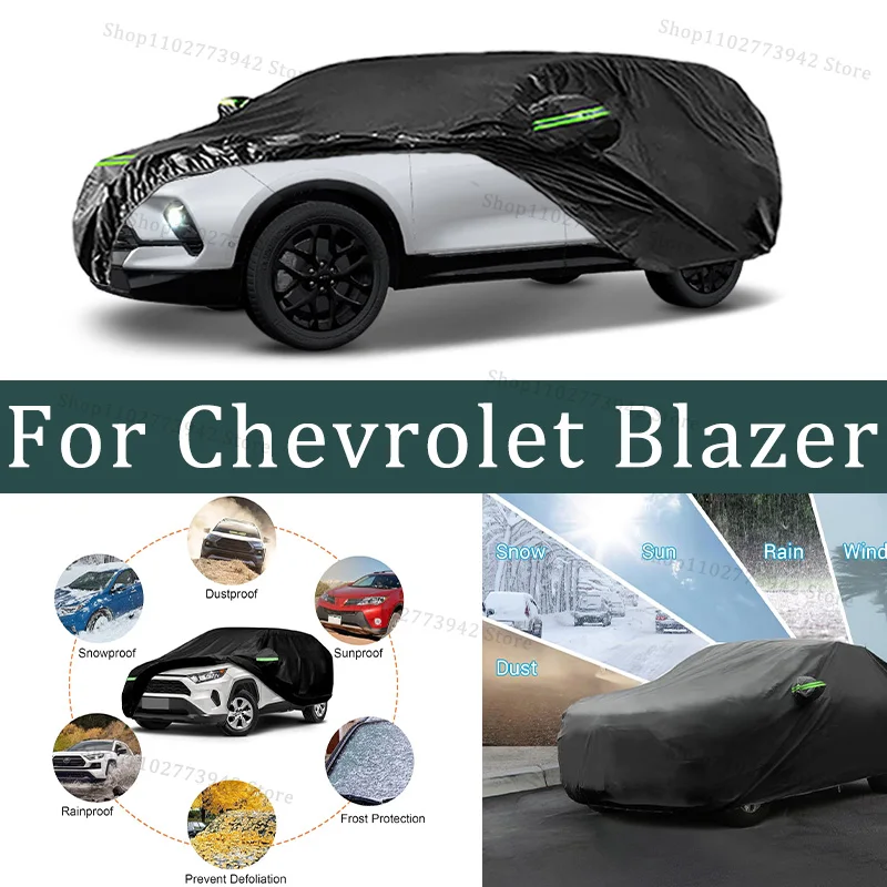 For Chevrolet Blazer Car Cover Full Covers with Reflective Strip Dustproof UV Scratch-Resistant Sunscreen Protective cover
For Chevrolet Blazer Car Cover Full Covers with Reflective Strip Dustproof UV Scratch-Resistant Sunscreen Protective cover