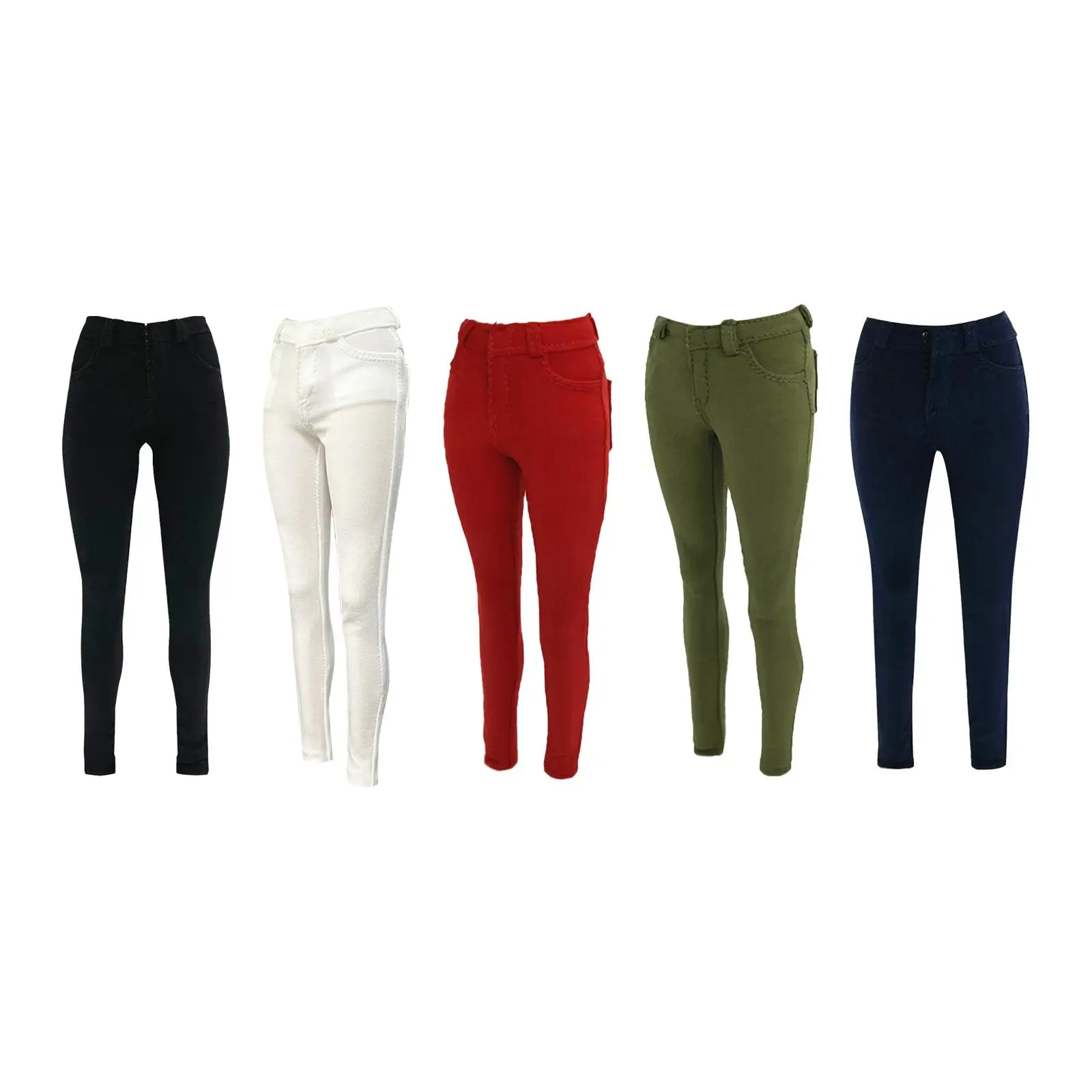 1/6 Scale Figure Doll Trousers Casual Skinny Pants Leggings Work Pants Handmade for 12'' inch Woman Doll Figures Accessory
1/6 Scale Figure Doll Trousers Casual Skinny Pants Leggings Work Pants Handmade for 12'' inch Woman Doll Figures Accessory
