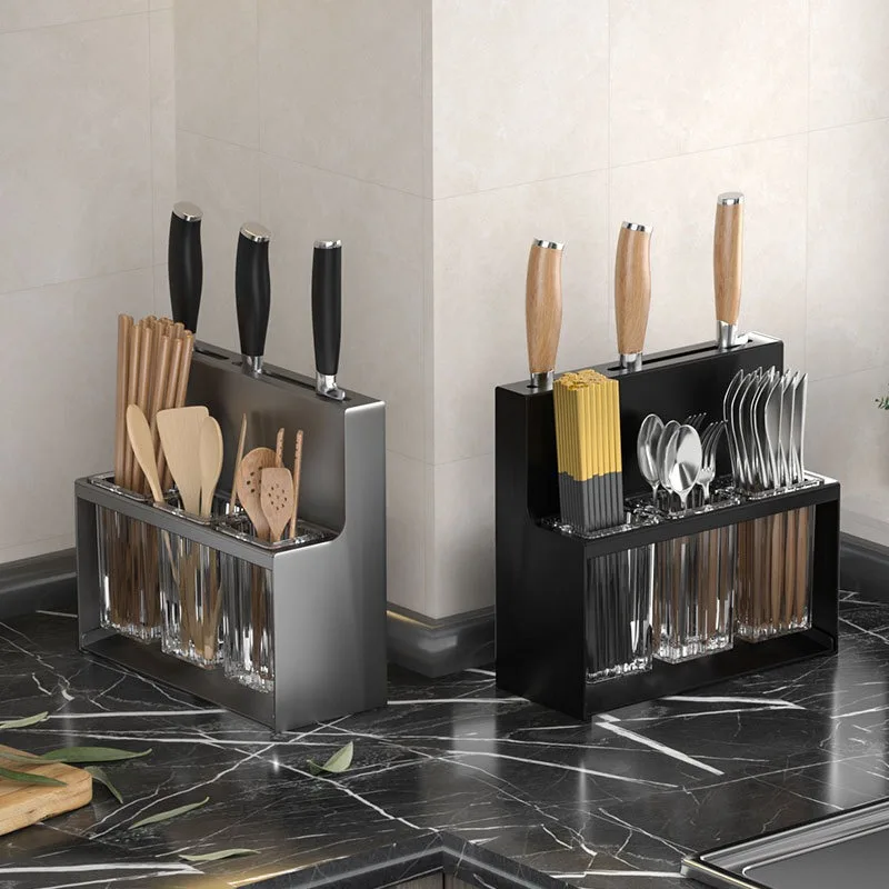 Household Countertop Drain Storage Rack Kitchen Knife and Fork Storage Rack Chopstick Tube Bathroom Toothpaste Makeup Brush Rack
Household Countertop Drain Storage Rack Kitchen Knife and Fork Storage Rack Chopstick Tube Bathroom Toothpaste Makeup Brush Rack
