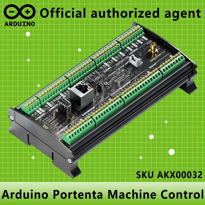 Arduino Portenta Machine Control AKX00032 Authentic Italian product Industrial machinery, industrial Internet of Things
Arduino Portenta Machine Control AKX00032 Authentic Italian product Industrial machinery, industrial Internet of Things