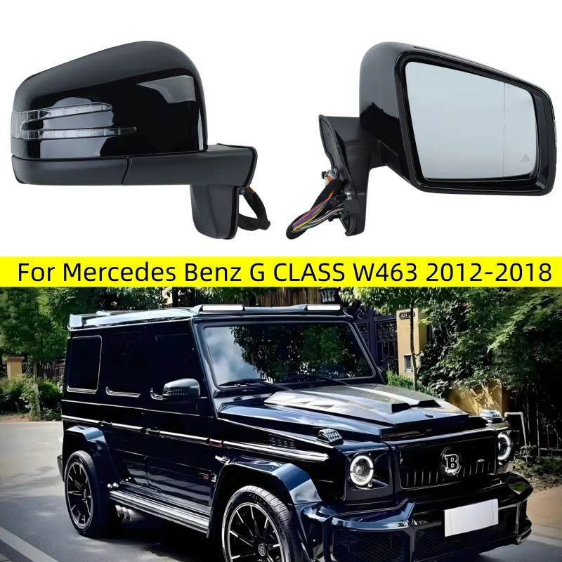 Боковое зеркало заднего вида в сборе подходит для Mercedes Benz G CLASS W463 2012-2018 с боковым зеркалом заднего вида для слепых зон, автомобильные аксессуары
Боковое зеркало заднего вида в сборе подходит для Mercedes Benz G CLASS W463 2012-2018 с боковым зеркалом заднего вида для слепых зон, автомобильные аксессуары