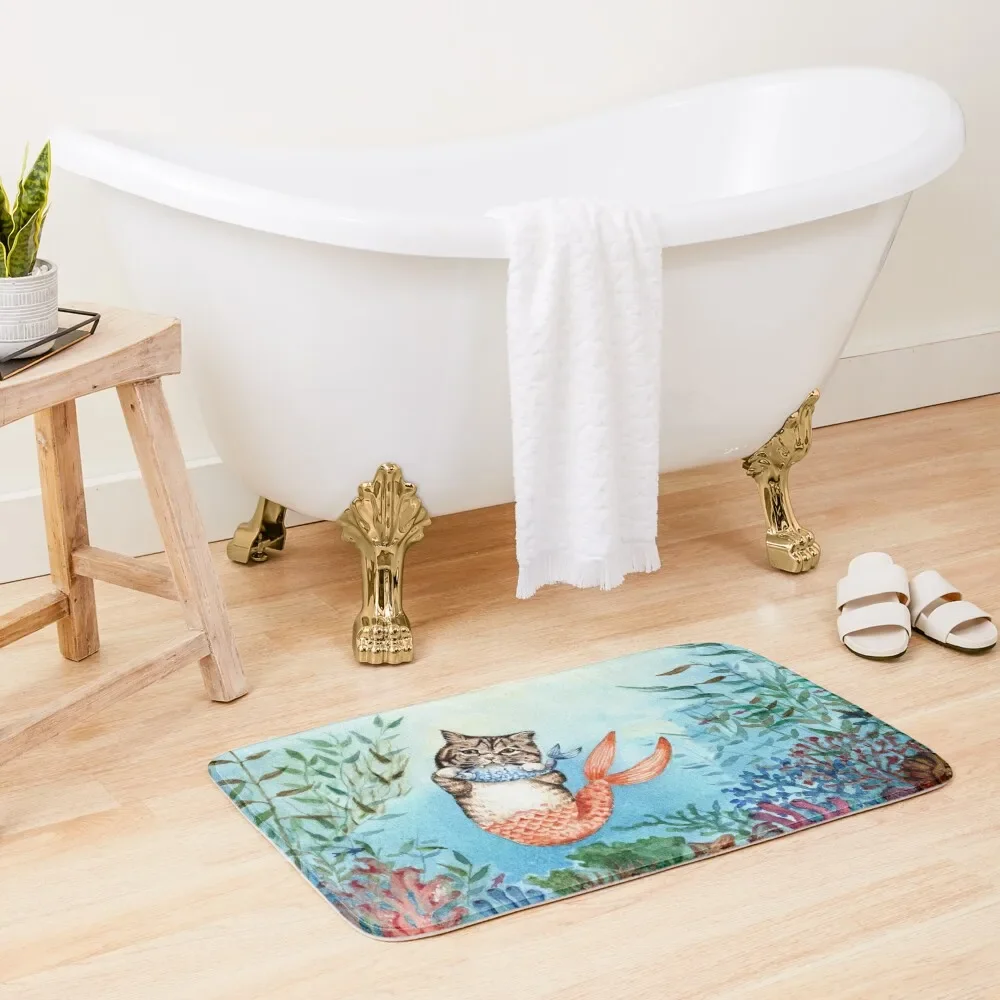 Cute Purrmaid Cat Mermaid Bath Mat Toilet Accessories Bathroom Bathroom Supplies Bathroom Shower Mat
Cute Purrmaid Cat Mermaid Bath Mat Toilet Accessories Bathroom Bathroom Supplies Bathroom Shower Mat