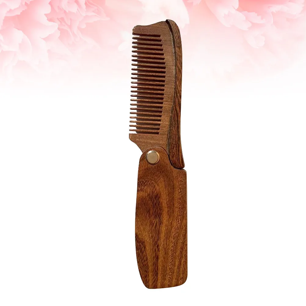 Складная деревянная расческа из натурального персикового дерева, компактная расческа для массажа кожи головы, антистатическая, прочная, для укладки бороды и волос, 1 шт.
Складная деревянная расческа из натурального персикового дерева, компактная расческа для массажа кожи головы, антистатическая, прочная, для укладки бороды и волос, 1 шт.