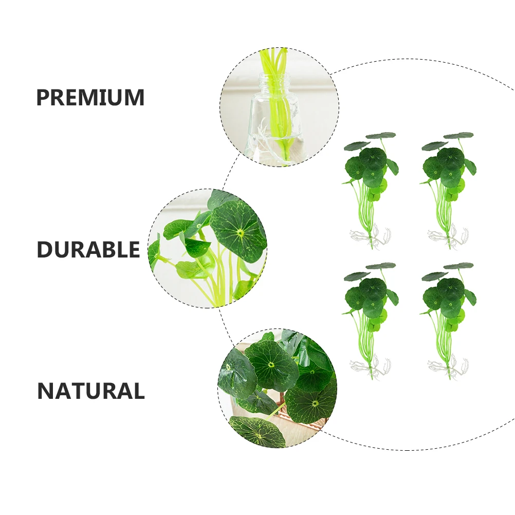 4 Pcs Artificial Water Plants Lifelike Aquatic Decor for Fish Tank Aquarium Plastic Flowers Lotus Pet Supplies
4 Pcs Artificial Water Plants Lifelike Aquatic Decor for Fish Tank Aquarium Plastic Flowers Lotus Pet Supplies