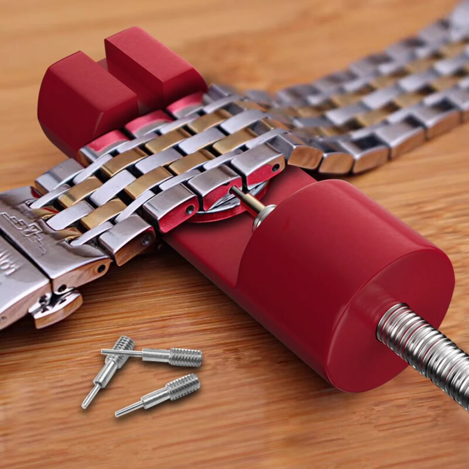 Metal Strap Remover Meter Repair And Installation Tool Set Meter Adjuster Length Modification Steel Watch Chain Disassembly Tool
Metal Strap Remover Meter Repair And Installation Tool Set Meter Adjuster Length Modification Steel Watch Chain Disassembly Tool
