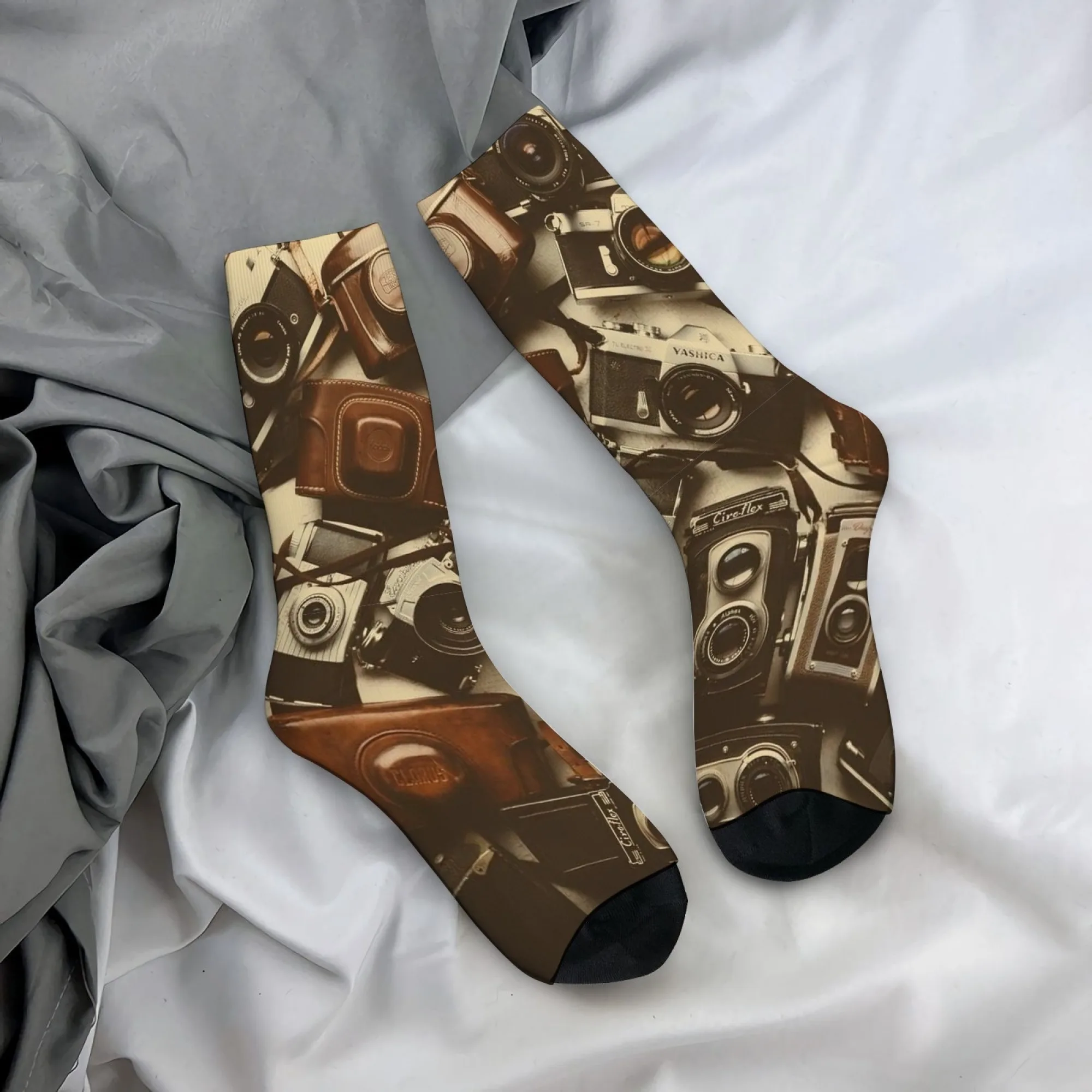 Harajuku Retro Camera Print Men's Socks - Novel Street Style Casual Crazy Fun Crew Socks Party Holiday Gift
Harajuku Retro Camera Print Men's Socks - Novel Street Style Casual Crazy Fun Crew Socks Party Holiday Gift