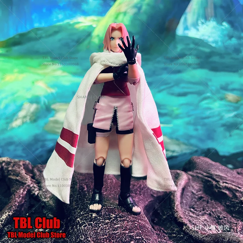 In Stock 1/12 Scale Female Clothes Cloak NARUTO Haruno Sakura Medical Ninja Japanese Anime For SHF 6-inch Action Figure Soldier 
In Stock 1/12 Scale Female Clothes Cloak NARUTO Haruno Sakura Medical Ninja Japanese Anime For SHF 6-inch Action Figure Soldier