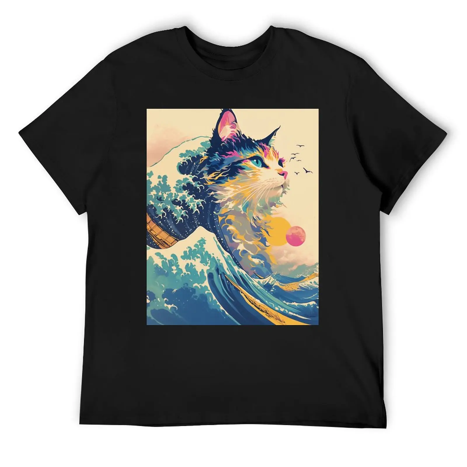Футболка A Calico Cat Watching the Sunset, белые винтажные футболки для мальчиков, уличная одежда, летняя одежда, черные футболки для мужчин
Футболка A Calico Cat Watching the Sunset, белые винтажные футболки для мальчиков, уличная одежда, летняя одежда, черные футболки для мужчин