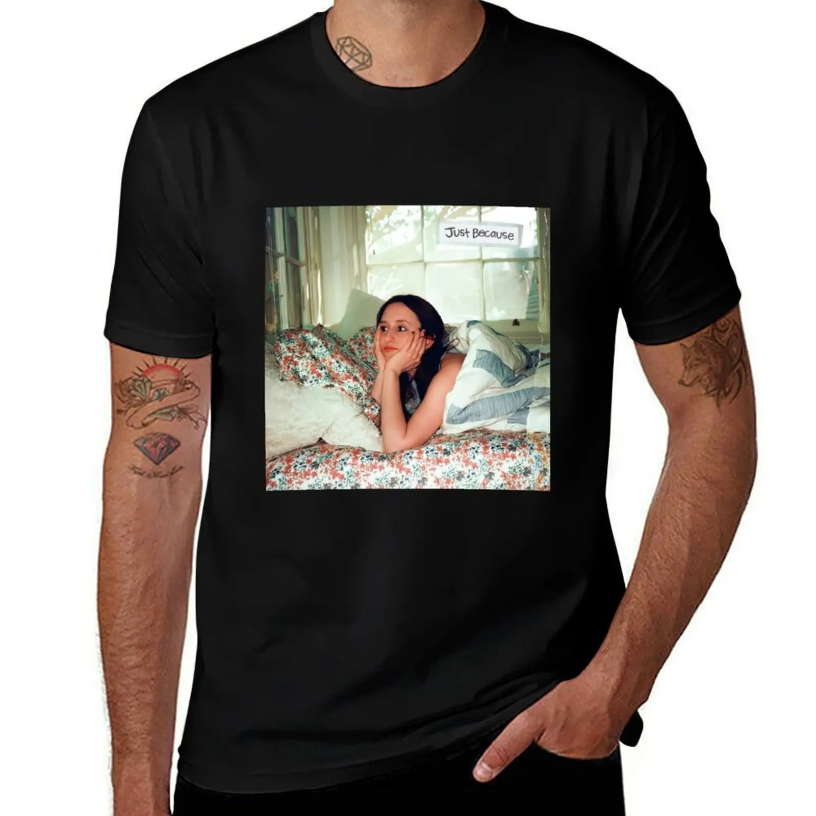Sadie Jean American Singer Just Because T-Shirt plus size clothes vintage anime shirt Funny t-shirt mens cotton t shirts
Sadie Jean American Singer Just Because T-Shirt plus size clothes vintage anime shirt Funny t-shirt mens cotton t shirts