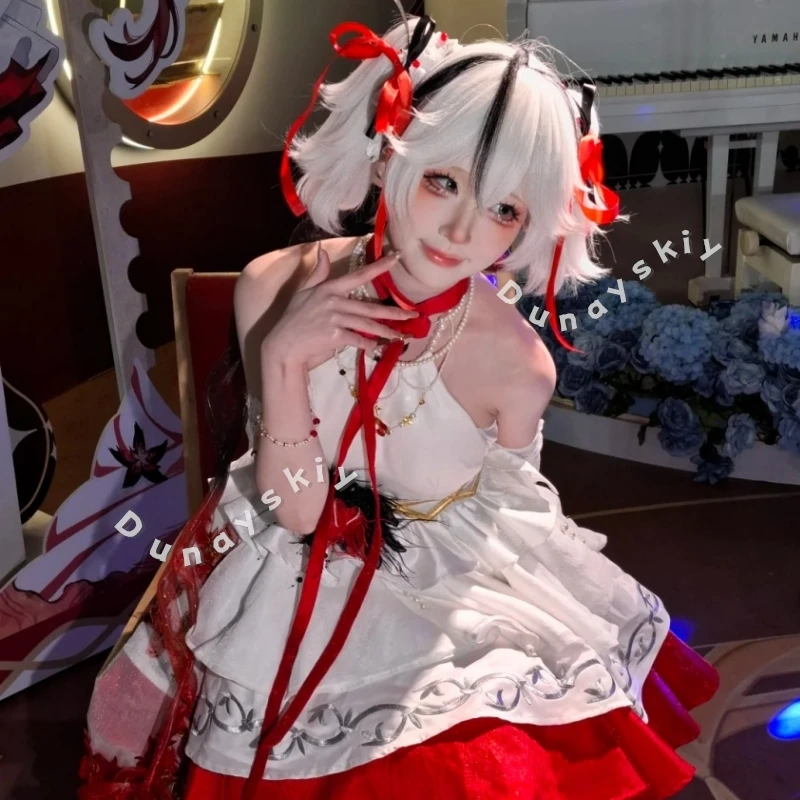 Chum In Wuthering Waves Cosplay Costume Collaboration Red Bow Choker Full Set Removable Sleeves Stage Halloween Female Lolita
Chum In Wuthering Waves Cosplay Costume Collaboration Red Bow Choker Full Set Removable Sleeves Stage Halloween Female Lolita