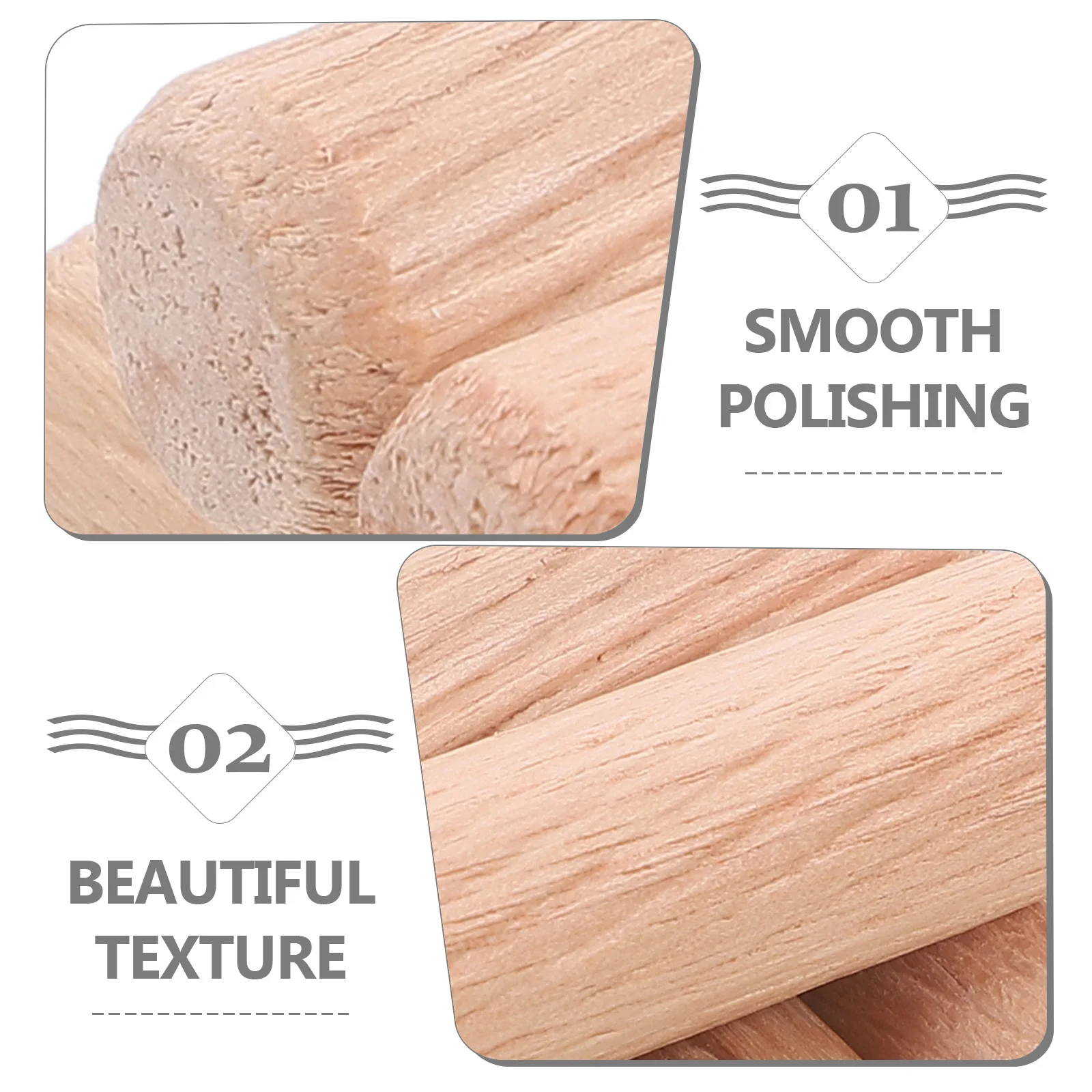 100Pcs Wood Dowel Rods Beautiful Texture Versatile Furniture Connection Pins Wooden Dowel Dowels for Crafting Wood Pegs
100Pcs Wood Dowel Rods Beautiful Texture Versatile Furniture Connection Pins Wooden Dowel Dowels for Crafting Wood Pegs