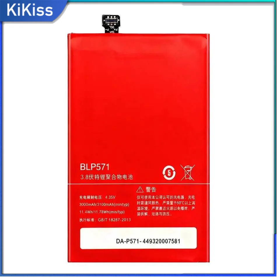Safe 3100Mah High Capacity BLP571 For Oneplus 1 A0001 Mobile Phone Battery
Safe 3100Mah High Capacity BLP571 For Oneplus 1 A0001 Mobile Phone Battery