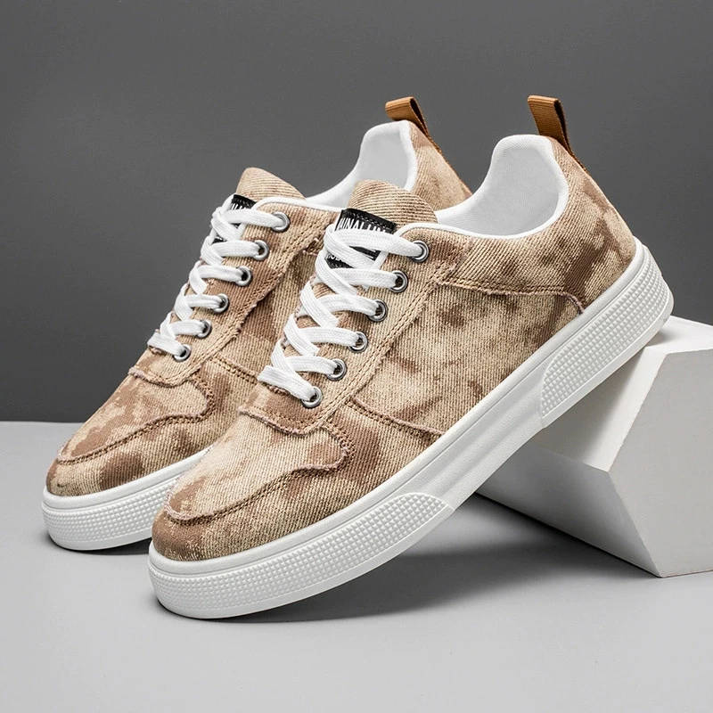 Skateboard Camouflage Fabric Canvas Shoes Men Outdoor Sport Shoe Fashion Flats Tourism Black Casual Shoes 2026 Sneakers
Skateboard Camouflage Fabric Canvas Shoes Men Outdoor Sport Shoe Fashion Flats Tourism Black Casual Shoes 2026 Sneakers