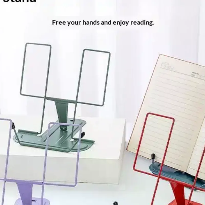 Simple Metal Reading Stand Stable Not Easy To Collapse Foldable Adjustable Bookshelf Music Score Stand Phone Holder
Simple Metal Reading Stand Stable Not Easy To Collapse Foldable Adjustable Bookshelf Music Score Stand Phone Holder