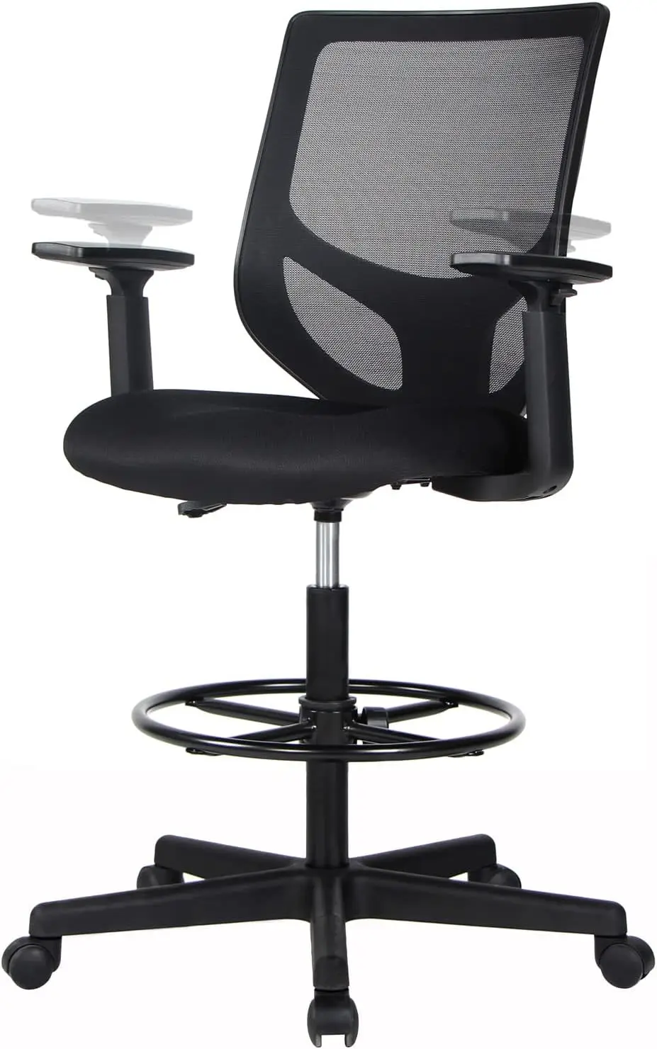 Drafting Chair, Tall Office Chair Tall Desk Chair With Adjustable Armrests, Counter Height Office Chairs For Standing Desk, Mid
Drafting Chair, Tall Office Chair Tall Desk Chair With Adjustable Armrests, Counter Height Office Chairs For Standing Desk, Mid