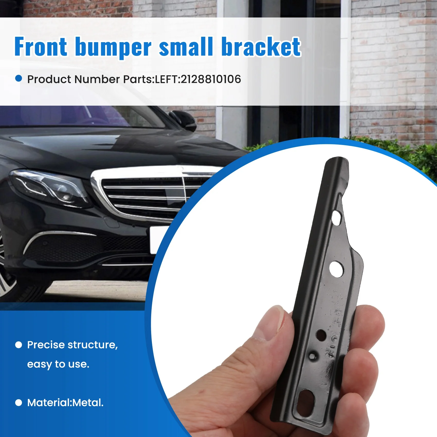 A96E-Car Front Bumper Bracket Retainer Mounting For Mercedes Benz E Class W212 2009-2016
A96E-Car Front Bumper Bracket Retainer Mounting For Mercedes Benz E Class W212 2009-2016