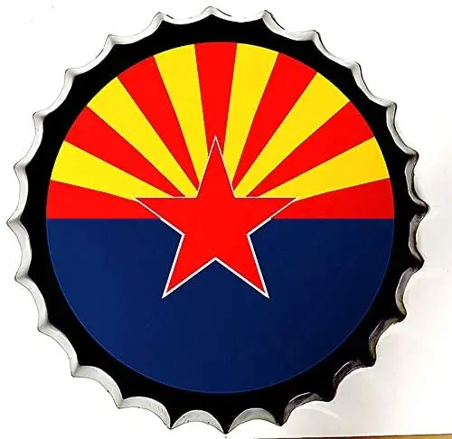 Royal Tin Sign Bottle Cap Metal Tin Sign Pentagram Diameter 13.8 inches, Round Metal Signs for Home and Kitchen Bar Cafe
Royal Tin Sign Bottle Cap Metal Tin Sign Pentagram Diameter 13.8 inches, Round Metal Signs for Home and Kitchen Bar Cafe
