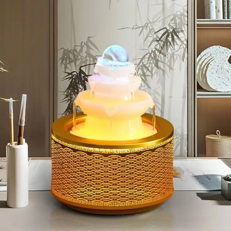 Flowing Water Ornaments Come and Go Long Circulating Fountain Desktop Flowing Water Decoration
Flowing Water Ornaments Come and Go Long Circulating Fountain Desktop Flowing Water Decoration