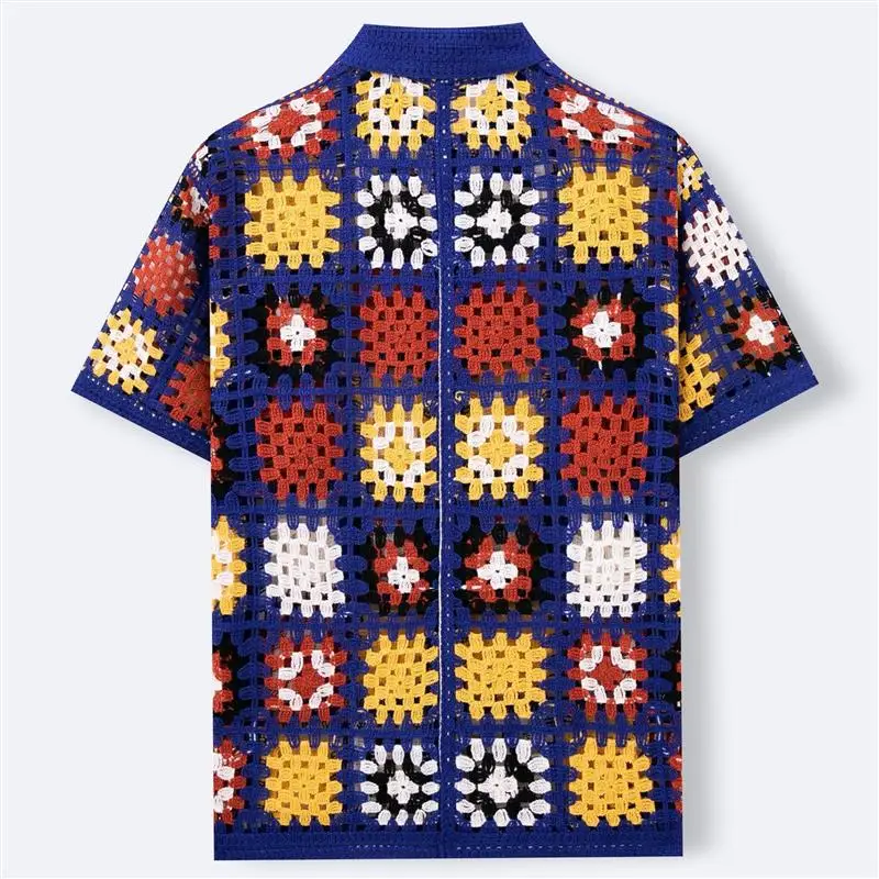 Faionable повседневная мужская трикотажная одежда ort Sve irt с ажурным принтом в стиле панк с геометрическим узором, летняя одежда стандартной посадки
Faionable повседневная мужская трикотажная одежда ort Sve irt с ажурным принтом в стиле панк с геометрическим узором, летняя одежда стандартной посадки