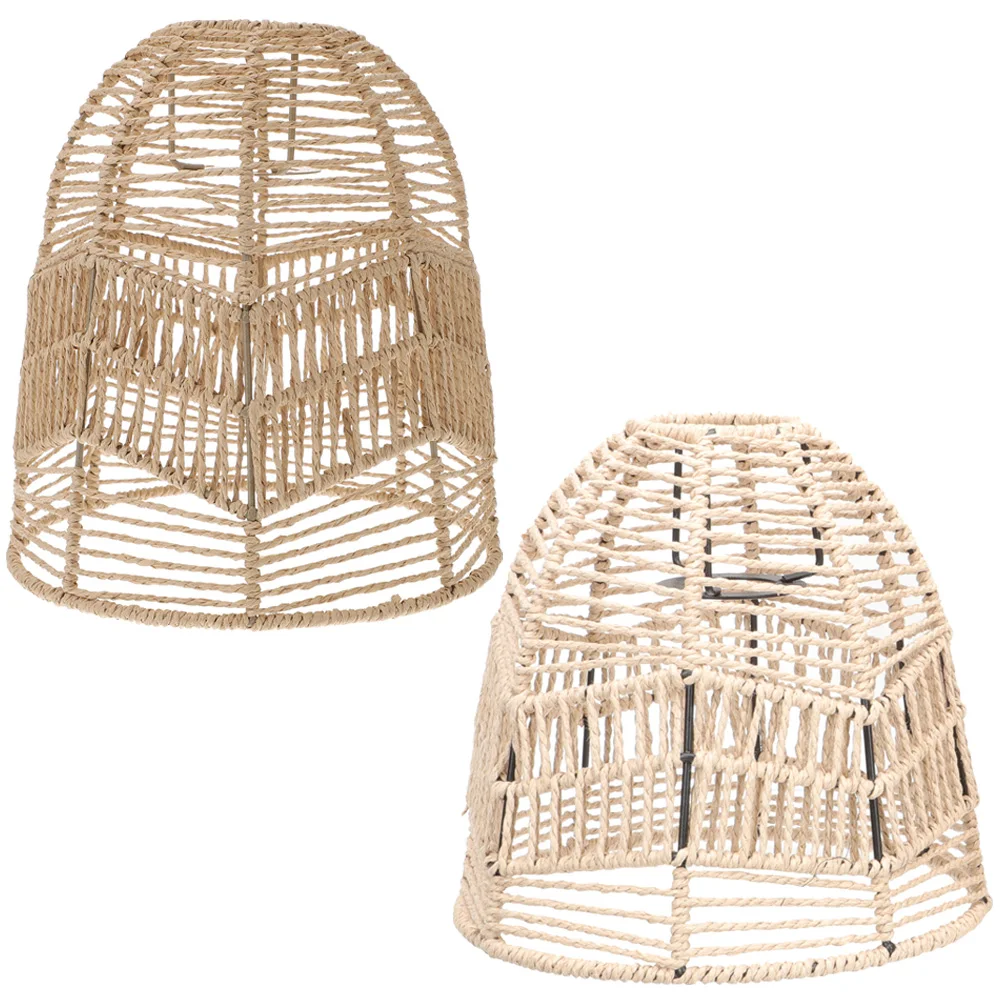 2 Pcs Rattan Lampshade Ceiling Light Cover Chinese Paper Shades Outdoor Woven Pendant Rope Fun Mount Dining Room
2 Pcs Rattan Lampshade Ceiling Light Cover Chinese Paper Shades Outdoor Woven Pendant Rope Fun Mount Dining Room