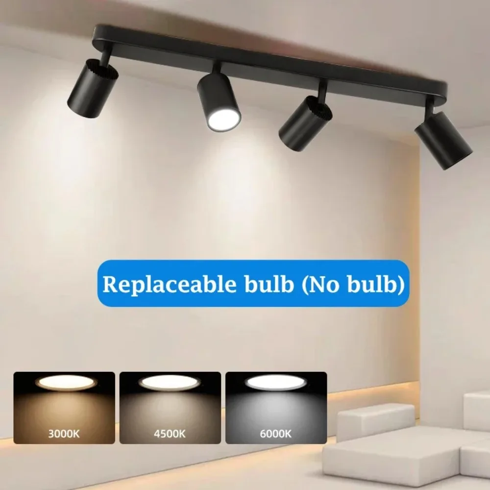 Светодиодный потолочный светильник JOYINLED GU10 для гостиной, регулируемая люстра, трековый светильник для кухни, потолочная лампа для столовой
Светодиодный потолочный светильник JOYINLED GU10 для гостиной, регулируемая люстра, трековый светильник для кухни, потолочная лампа для столовой