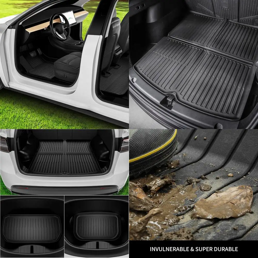 Коврики Tesla Model Y Juniper 2025 2026 Custom Fit Всепогодная защита заднего сиденья TPE Model Y Juniper, грузовой вкладыш, багажник и
Коврики Tesla Model Y Juniper 2025 2026 Custom Fit Всепогодная защита заднего сиденья TPE Model Y Juniper, грузовой вкладыш, багажник и