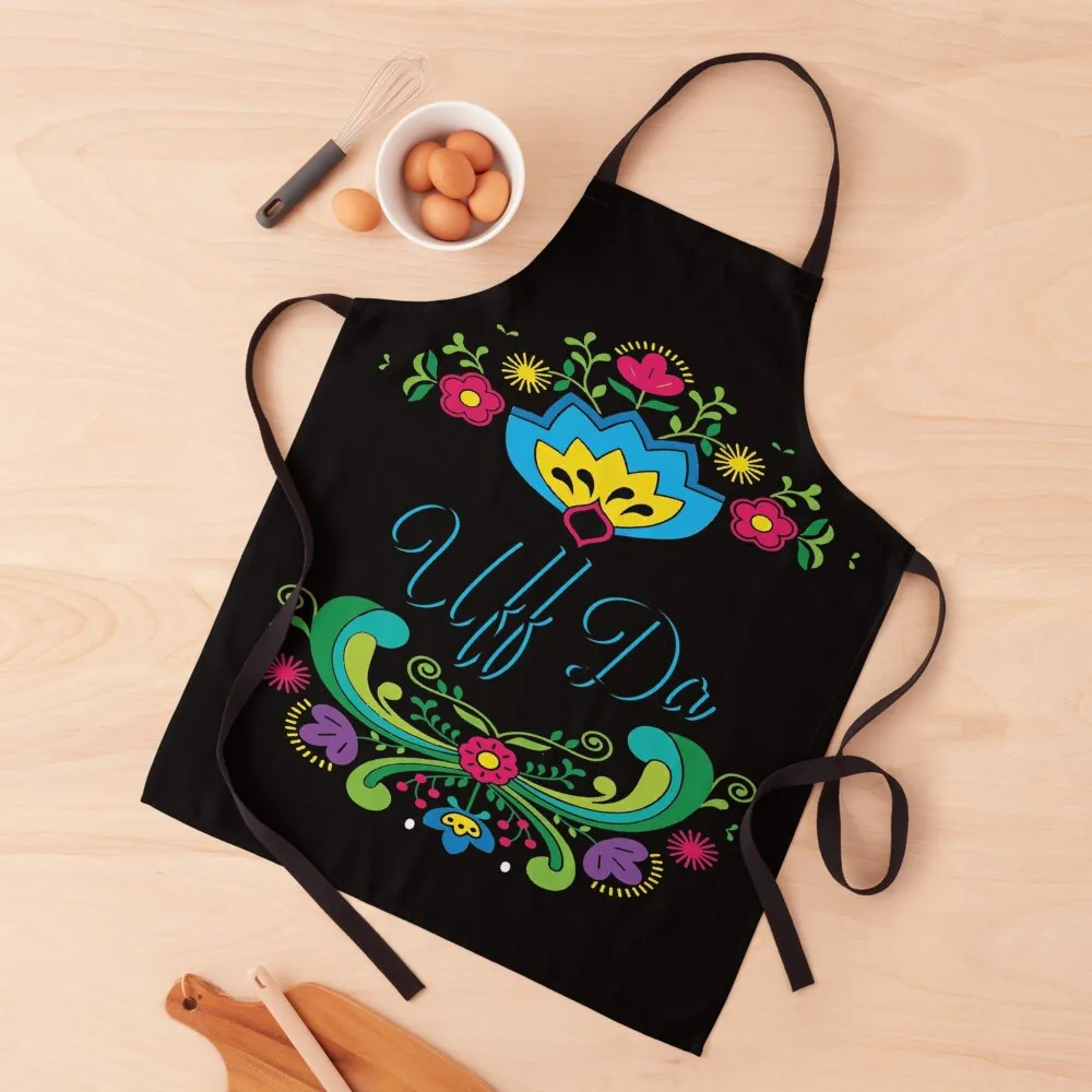 UFF DA FLOWERS NORWEGIAN ROSEMALING Apron Smock for hairdressing kitchen girl Women's Dresses Waterproof women Apron
UFF DA FLOWERS NORWEGIAN ROSEMALING Apron Smock for hairdressing kitchen girl Women's Dresses Waterproof women Apron