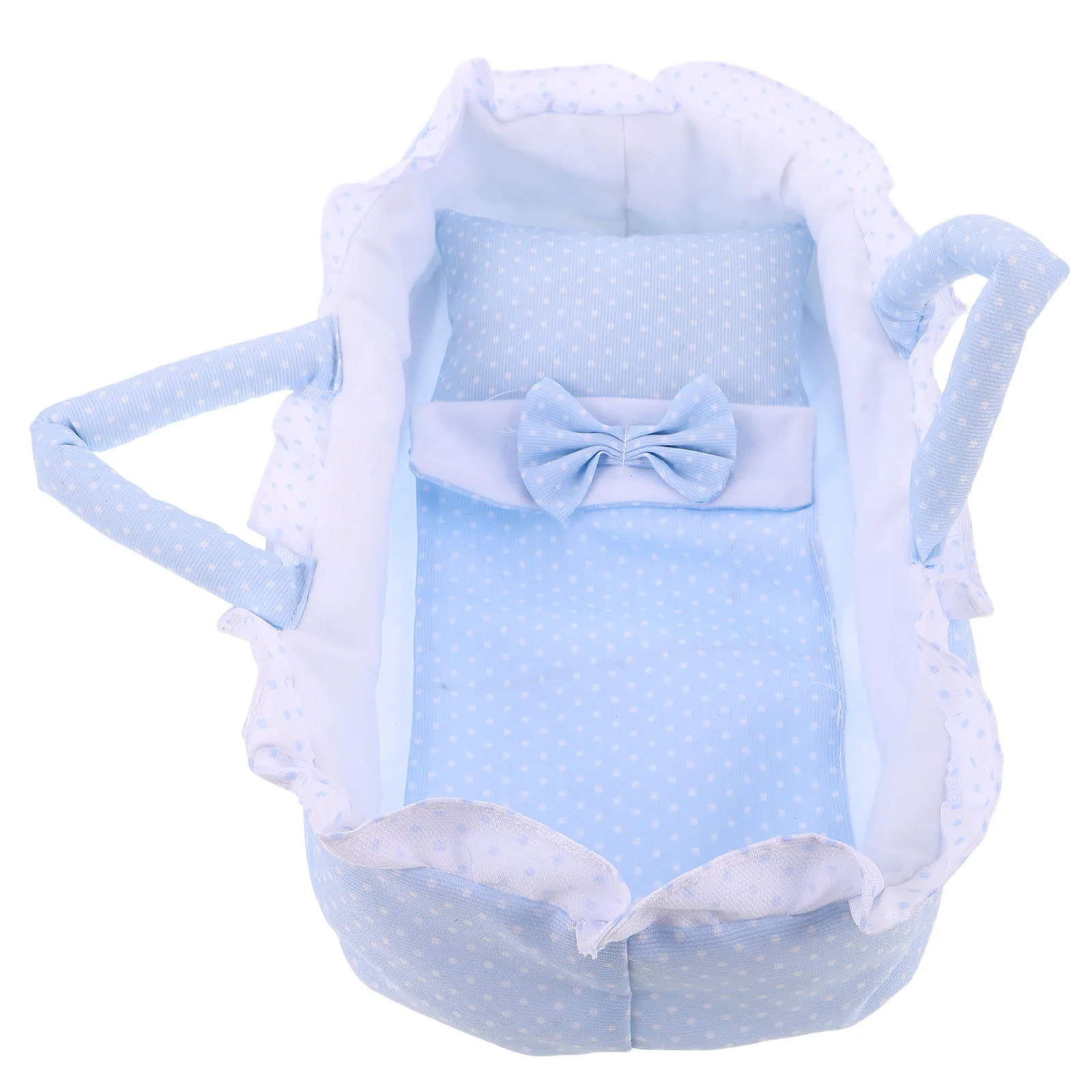 Miniature Cradle 35Cm Babydoll Bed For Dollhouse Furniture Mini Crib Small Dollhouse Accessories Playset Decor
Miniature Cradle 35Cm Babydoll Bed For Dollhouse Furniture Mini Crib Small Dollhouse Accessories Playset Decor