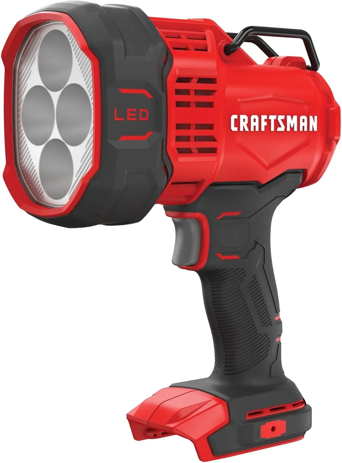 V20 LED Work Light, 2500 Lumens Rechargeable Spotlight, Handheld Cordless, 1600ft Beam Distance
V20 LED Work Light, 2500 Lumens Rechargeable Spotlight, Handheld Cordless, 1600ft Beam Distance