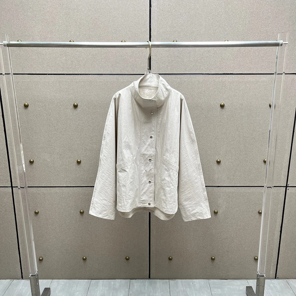 Y2K Cotton Blend Women's Jacket Casual Loose Commuter Single Breasted Long Sleeve Top for Early Fall
Y2K Cotton Blend Women's Jacket Casual Loose Commuter Single Breasted Long Sleeve Top for Early Fall