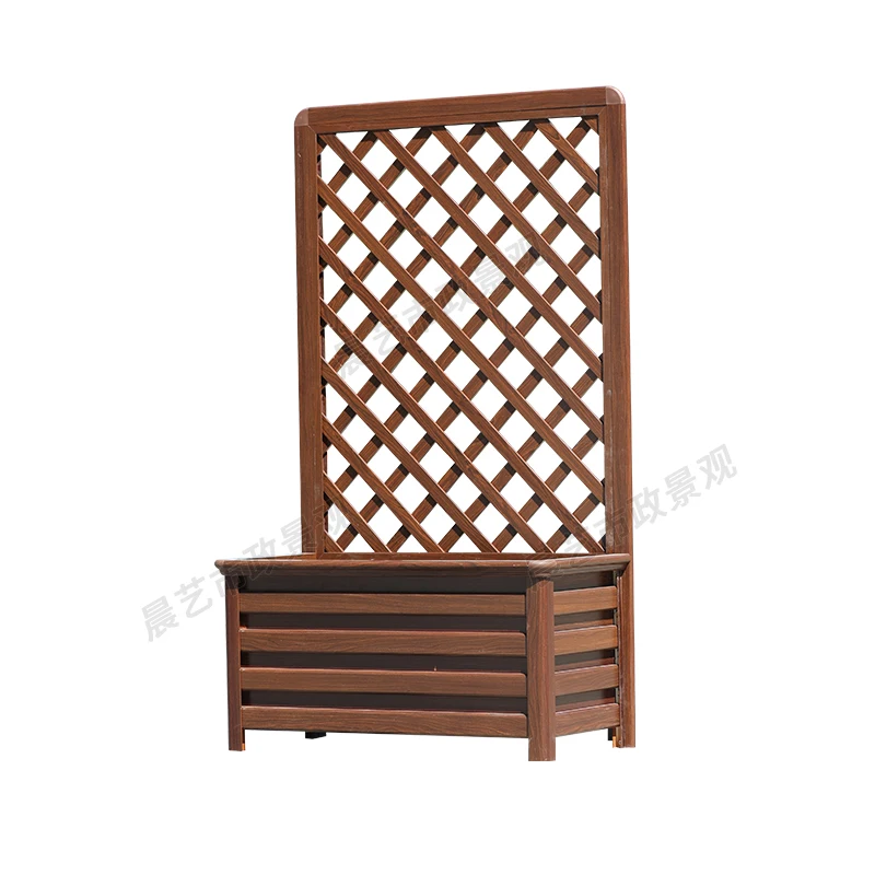 Flower box grid flower stand fence municipal fence balcony outdoor partition large flower trough species
Flower box grid flower stand fence municipal fence balcony outdoor partition large flower trough species