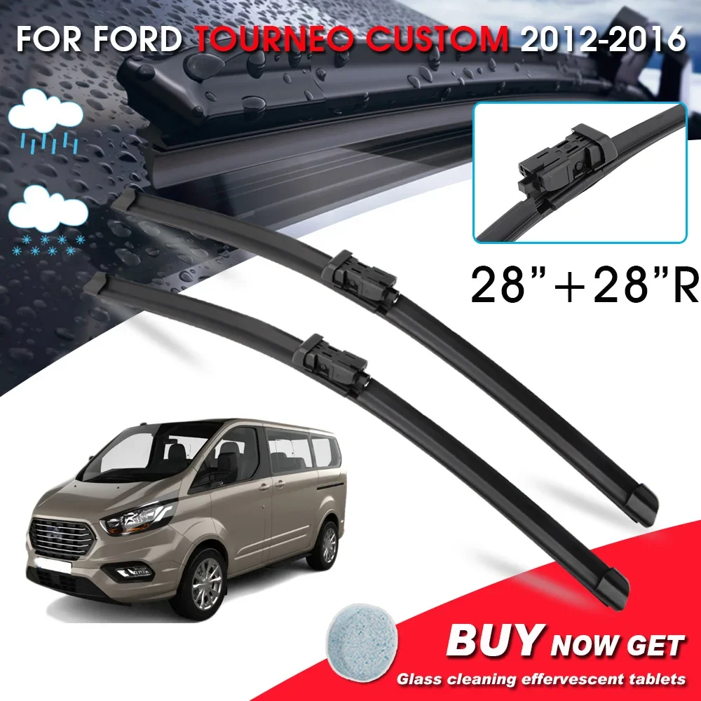 BROSHOO Car Window Windshield Wipers Blade For Ford Tourneo Custom 28"+28"R LHD&RHD Car Model Year 2012-2016 Auto Accessories
BROSHOO Car Window Windshield Wipers Blade For Ford Tourneo Custom 28"+28"R LHD&RHD Car Model Year 2012-2016 Auto Accessories