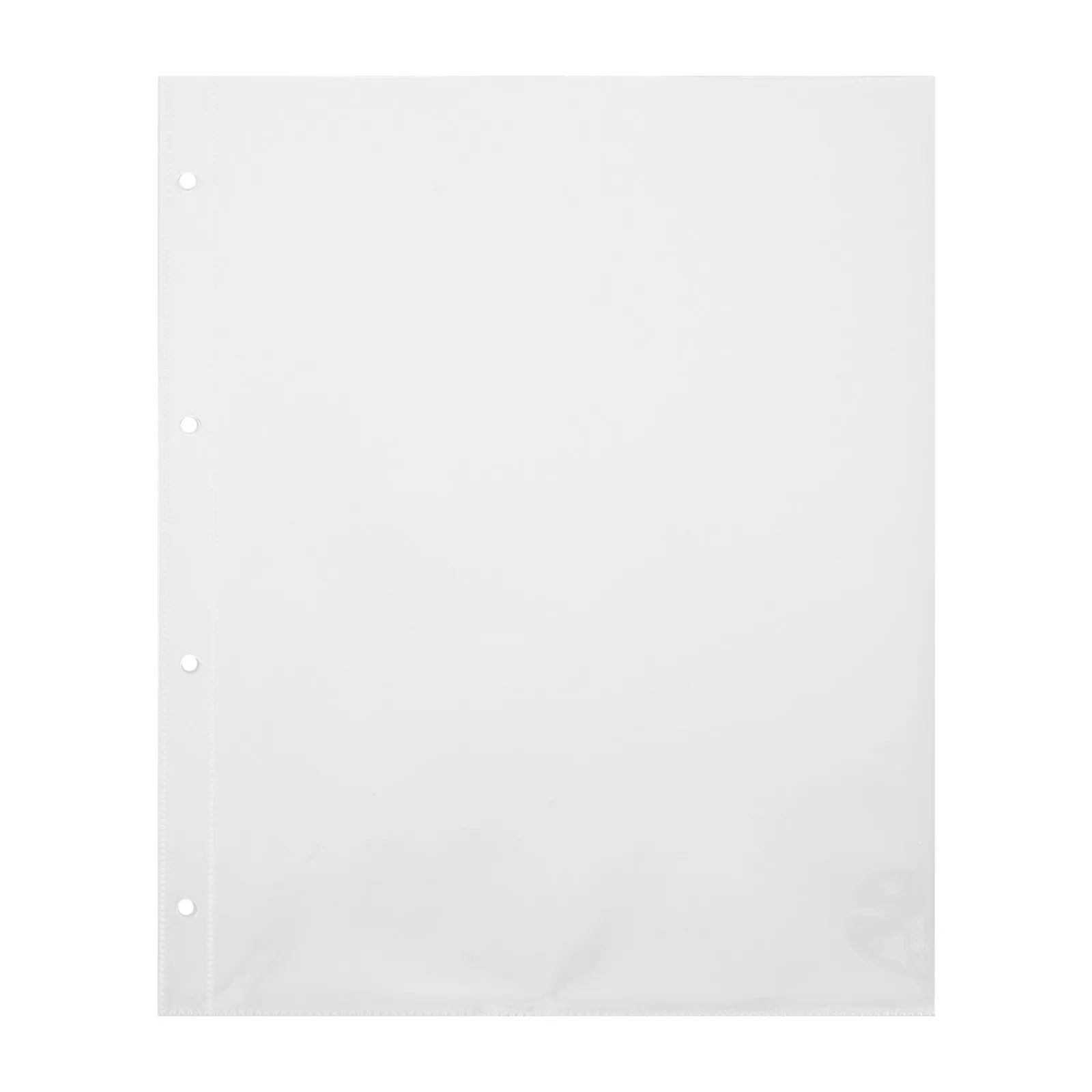 10Pcs Clear Page Protectors Loose-Leaf Binder Sheet Protectors Transparent Plastic Sleeves File Folder Document Storage
10Pcs Clear Page Protectors Loose-Leaf Binder Sheet Protectors Transparent Plastic Sleeves File Folder Document Storage