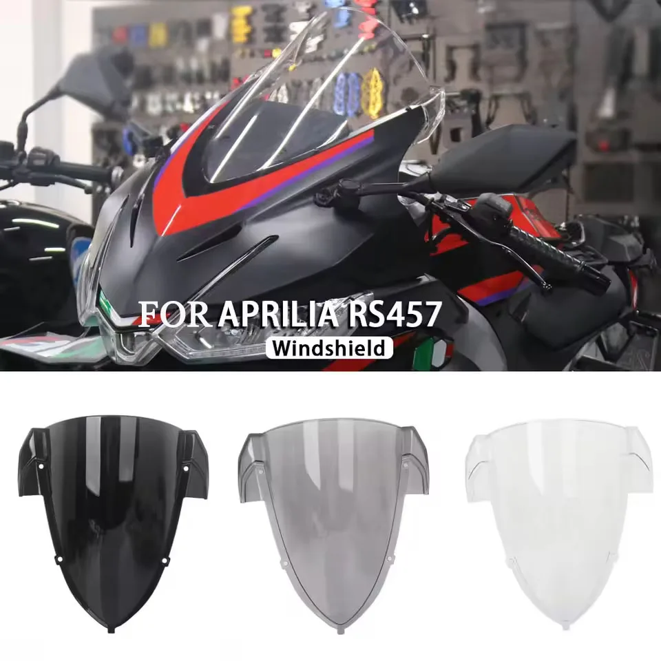 Для Aprilia RS457 rs457 RS 457 аксессуары для мотоциклов, акриловые накладки на лобовое стекло, комплект ветрового стекла, дефлектор 2024 2025
Для Aprilia RS457 rs457 RS 457 аксессуары для мотоциклов, акриловые накладки на лобовое стекло, комплект ветрового стекла, дефлектор 2024 2025