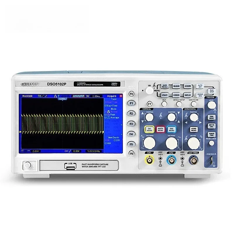 DSO5102P DSO5202P 100M2 channel digital display oscilloscope
DSO5102P DSO5202P 100M2 channel digital display oscilloscope