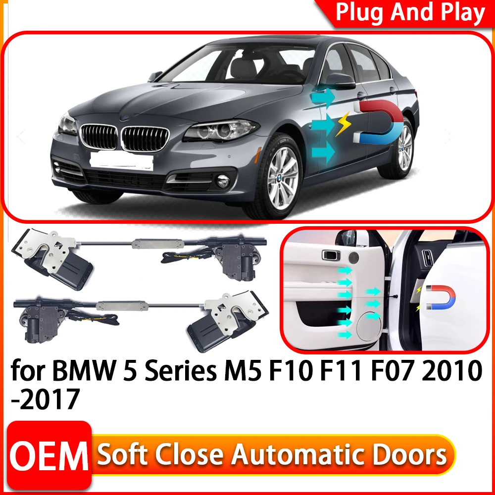 ZhuCamX for BMW 5 Series M5 F10 F11 F07 Car Automatic Electric Soft Close Door Closer Power Closing Door Comfort Closing System
ZhuCamX for BMW 5 Series M5 F10 F11 F07 Car Automatic Electric Soft Close Door Closer Power Closing Door Comfort Closing System