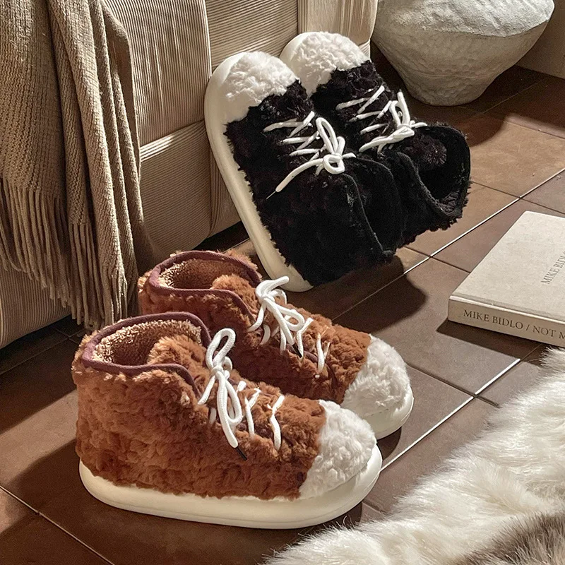 Домашние нечеткие тапочки, зимние ботинки, женские зимние теплые меховые плюшевые домашние ленивые женские термопушистые домашние туфли на платформе, плоские шлепанцы
Домашние нечеткие тапочки, зимние ботинки, женские зимние теплые меховые плюшевые домашние ленивые женские термопушистые домашние туфли на платформе, плоские шлепанцы